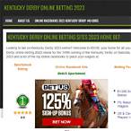 can i bet on the kentucky derby online?